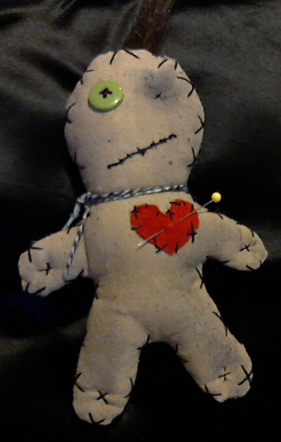 OOAK Handmade Primitive Voodoo Doll/Pincushion
