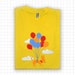 SALE Chihuahua Flying With Balloons Amercian Apparel T-shirt
