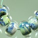 StoneyMarie Set of 6 Handmade Boro Borosilicate Lampwork Glass Beads