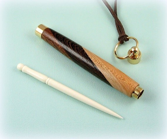 Bone embroidery laying tool with joined by grizzlymountainarts Bone embroidery laying tool with joined by grizzlymountainarts