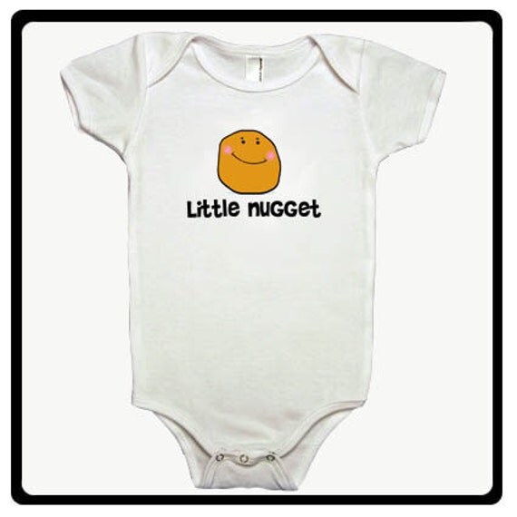 Little Nugget Baby Onesie or Toddler Tee by roslynscloset