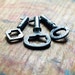 The Perfect Pendant Antique Skeleton Key Trio / Heart Key