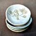 Four Ceramic Hand Built Pottery Bird Prep Dipping Sauce Bowls