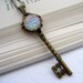 Choose your Destination Custom Map Key Necklace