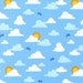 NEW Robert Kaufman, Caleb Gray, Out N' About, Sky Fabric - By the Yard