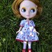 Drop Waist Blythe Dress - Red, White, and Blue