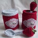 Jam Jars and Serving Spoon....crochet play food
