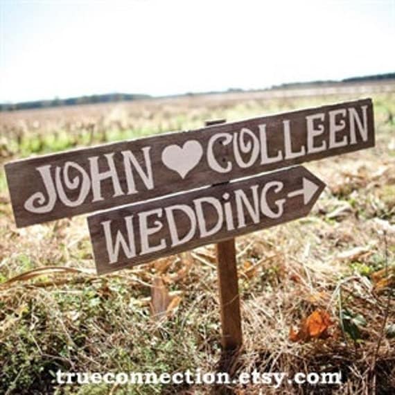 Country Wedding Signs Rustic Outdoor Weddings Reclaimed