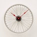 Recycled Bicycle Wheel clock