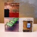 ON SALE - Cleveland Color - 3 mounted photo blocks