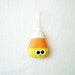 Felt Halloween Ornament - Casey the Candy Corn
