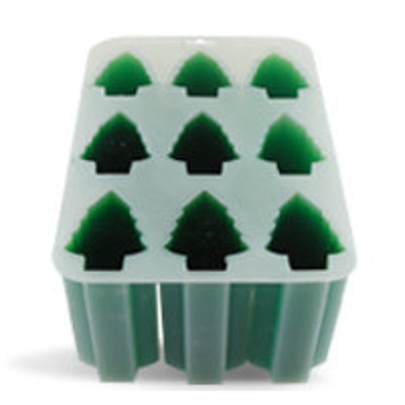 Christmas Tree Silicone Tube Mold by SaharasSupplies on Etsy