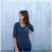 RESERVED LISTING - womens sheer baseball tee - personalized gift - One Size Fits Most - lightweight Alternative Apparel raglan t shirt