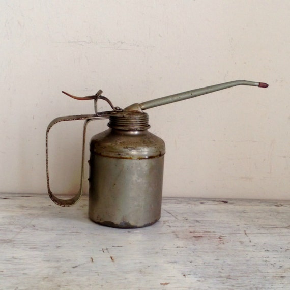 vintage Plews Gem oil can