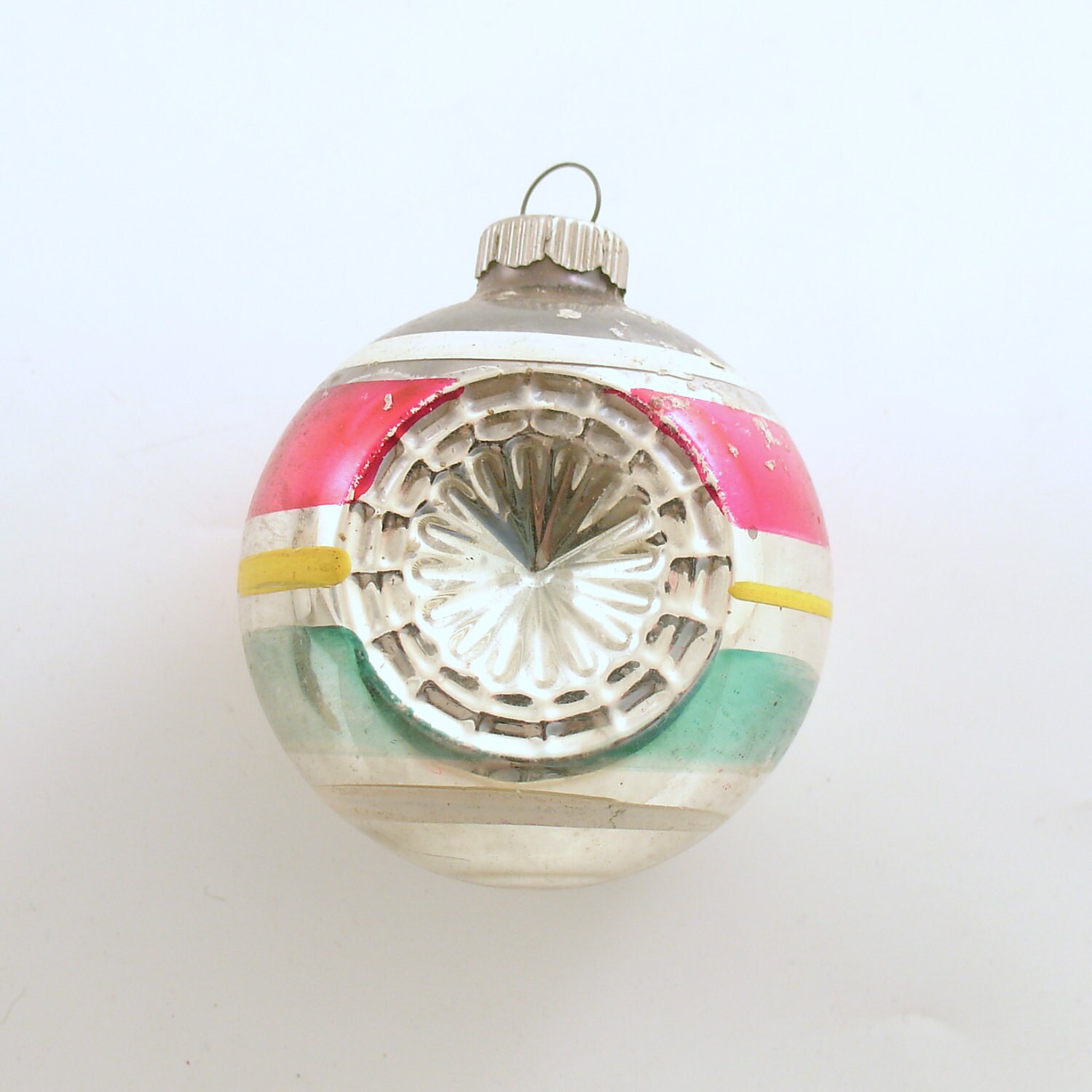 vintage glass christmas ornament shiny brite by efinegifts vintage glass christmas ornament shiny brite by efinegifts