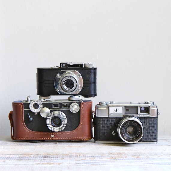 vintage cameras collection