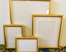 Popular items for gold picture frames on Etsy