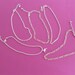 Silver tone and gold tone chain bracelets - set of 5
