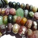 BIG watermelon tourmaline rondelles by BrazilianRocks