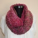 10 Percent OFF with Coupon Code -Multicolor Angora Mohair Blend Loop SCARF- Ready to Ship