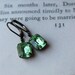 Vintage Jewel Earrings, Peridot Green Petites, Old Hollywood Glam, Green, Glamour