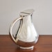 Vintage silver plated water pitcher, Italy