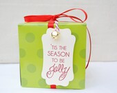 SALE! - Christmas Gift Tags Tis the Season- Set of 6 Il_170x135