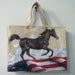 Recycled Horse Feed Tote : Beige