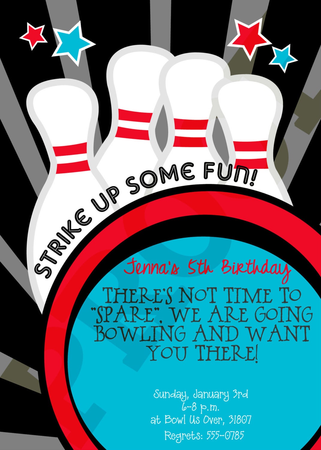 Bowling Party Bowling Party Printables Bowling Birthday