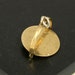 Vintage 9CT 9K Gold Spinner Charm, HAPPY Birthday, English Bracelet Charm