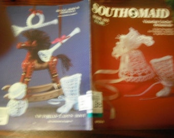 Christmas Thread Crocheting Patterns Victorian Crochet Ornaments Crochet Pattern Leaflet