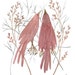 Hour of Birds III bird art large original watercolor painting