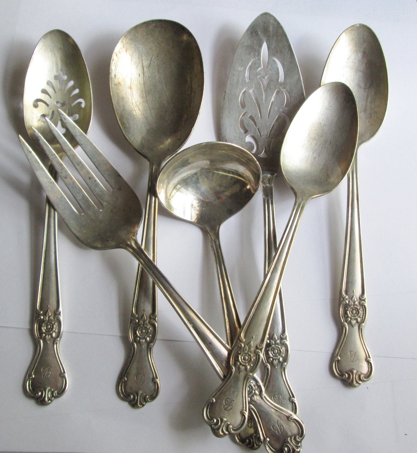 Old silver. Joseph Marshak Silverware.