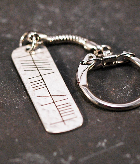 Anam Cara / Soul Friend Ogham Key Chain by unicornsgarden ...