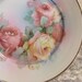 Vintage Plate with Roses, Wonderful for Mix and Match Collection
