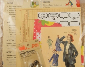 Vintage Bits and Pieces Collage Kit