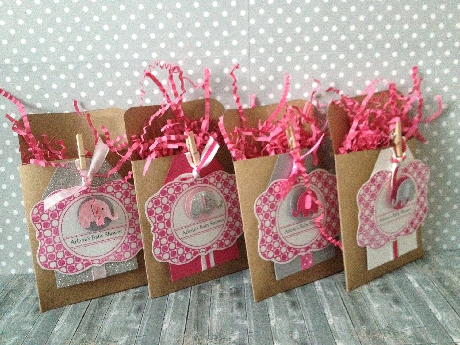 Personalized Party Favor Treat Bags A Set Of By Cherishedbydesign