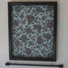 Chocolate Brown and Blue Jewelry Organizer