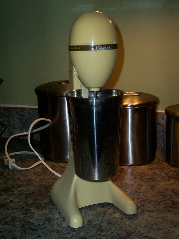 Vintage Sears Drink / Milk Shake Mixer by thetrendykitchen