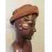 60s light brown tan wool Henry Pollak hat