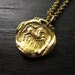 Golden Horse Pendant