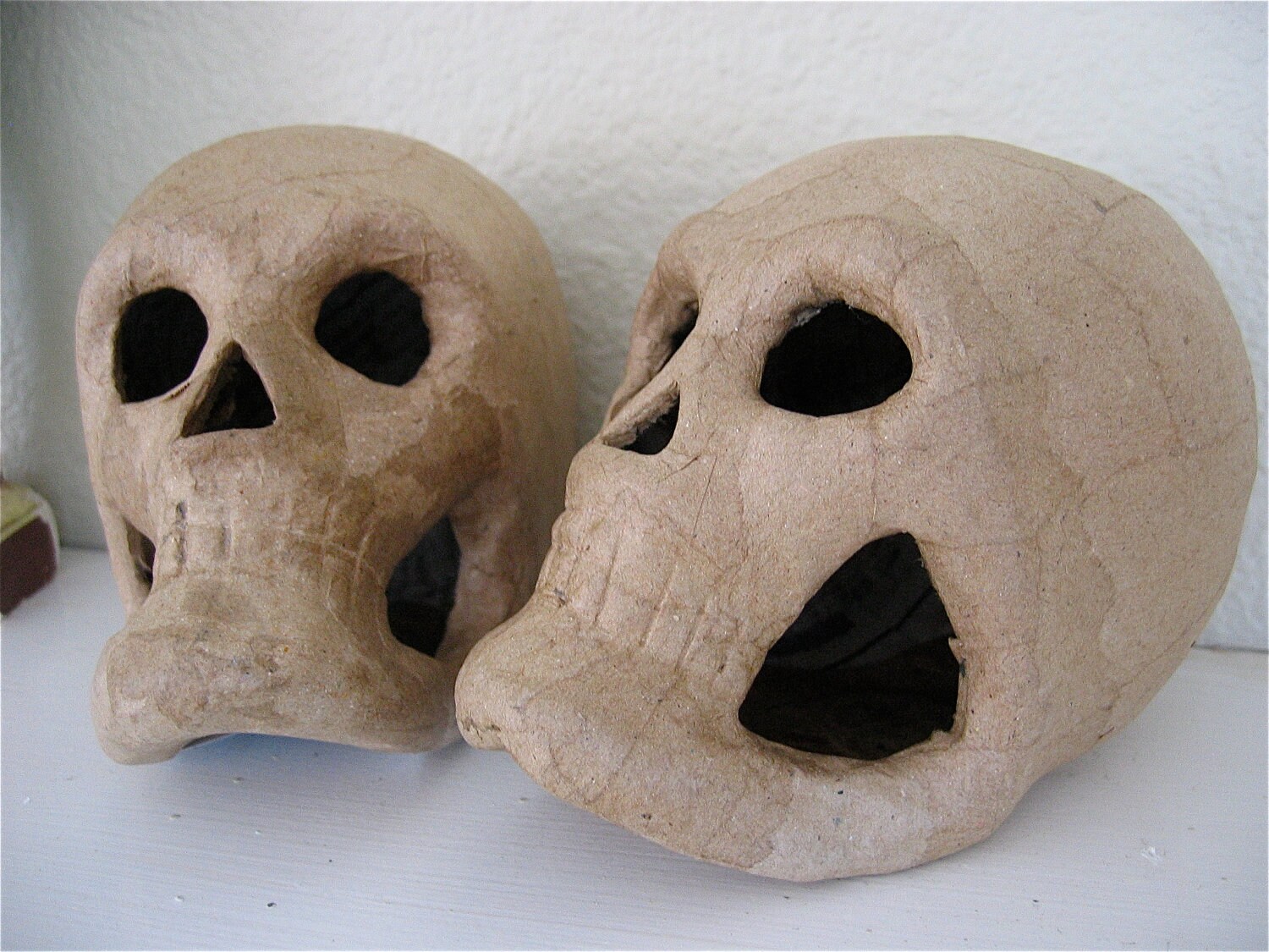 How to make paper mache skull