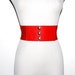 Vintage Red Wide Belt