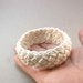 white cotton turks head knot rope sailor bracelet extra large 2241