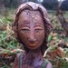 Solar Prayer. Tall sculpture for home or garden