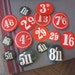 Lot of 15 Vintage Shop Price Tickets Labels 1930s Pre Decimal Australia for Altered Arts Mixed Media Collage Destash