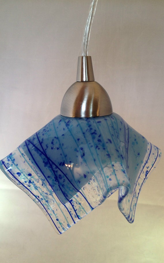 Fused Glass Pendant Light