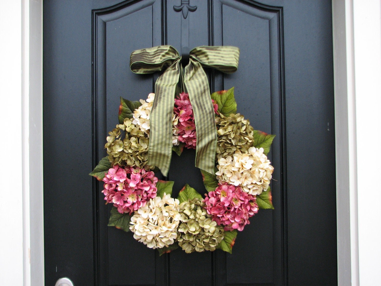 Spring Wreaths Hydrangea Wreath Spring Decorations Online