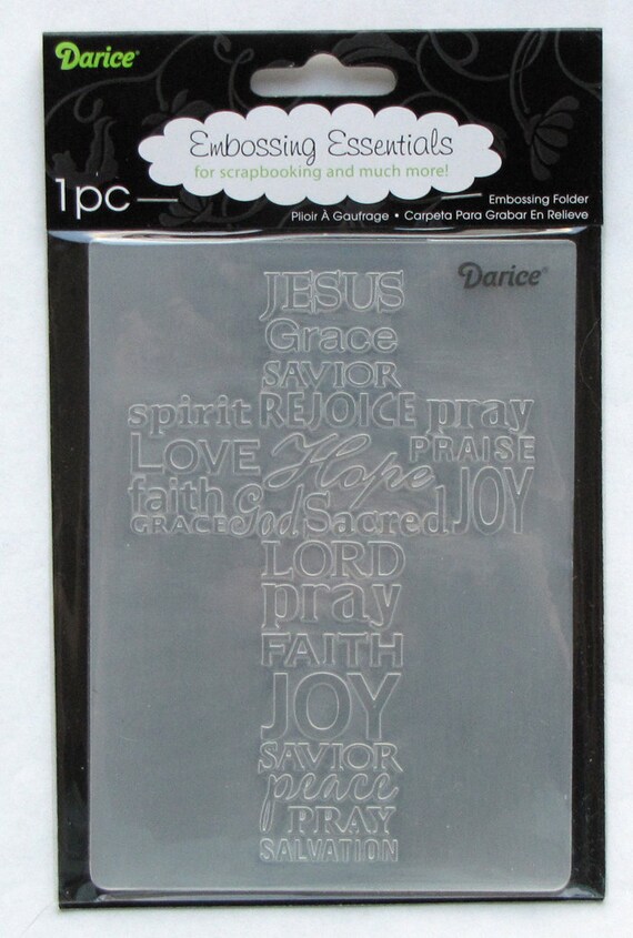 Cross Embossing Folder a2 embossing folders by catSCRAPPIN