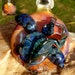 Hawaiian Honu original custom handmade boro lampwork turtle pendant SRA